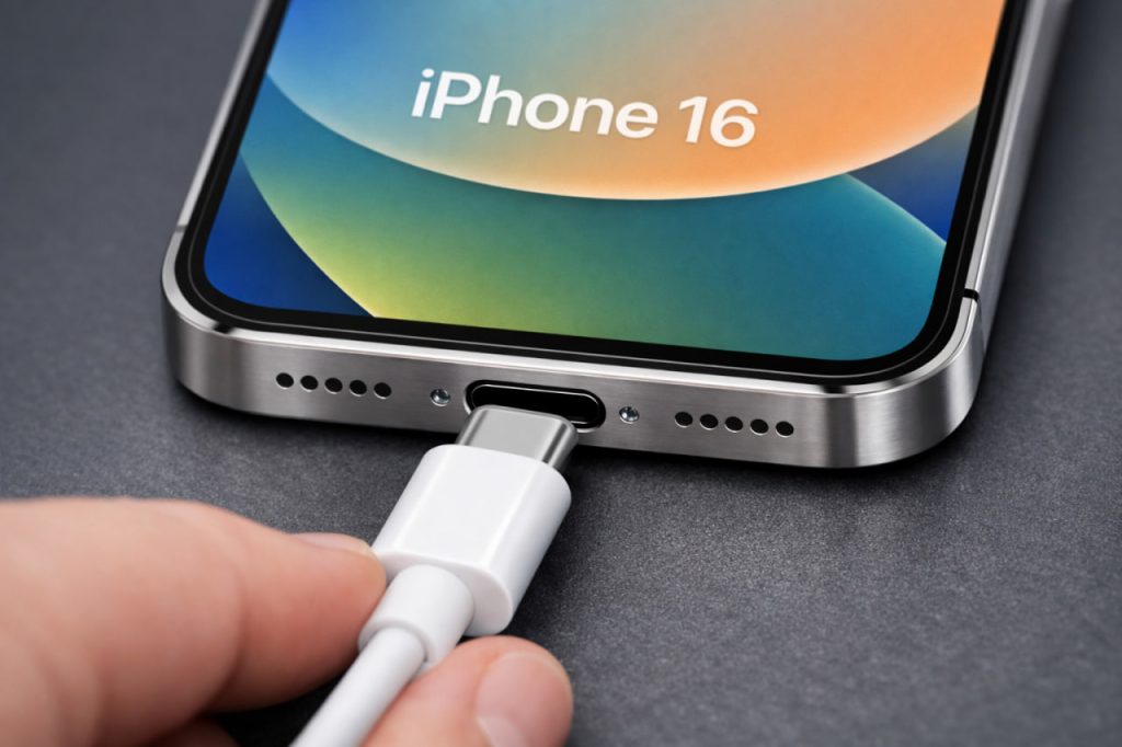 Замена разъёма зарядки iPhone 16