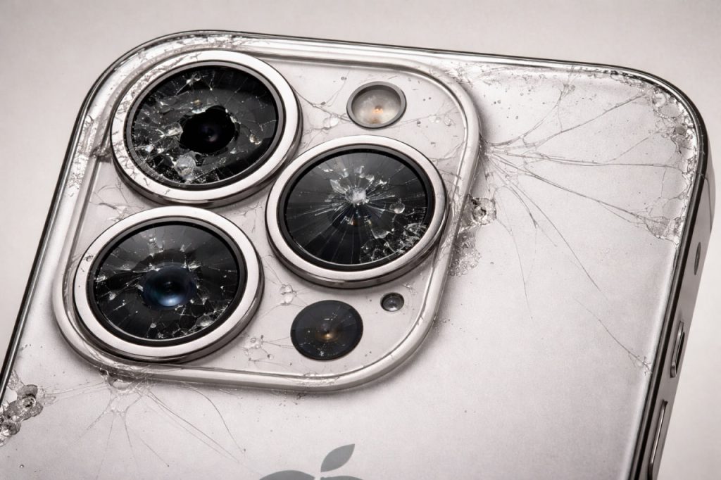 Замена стекла камеры iPhone 16